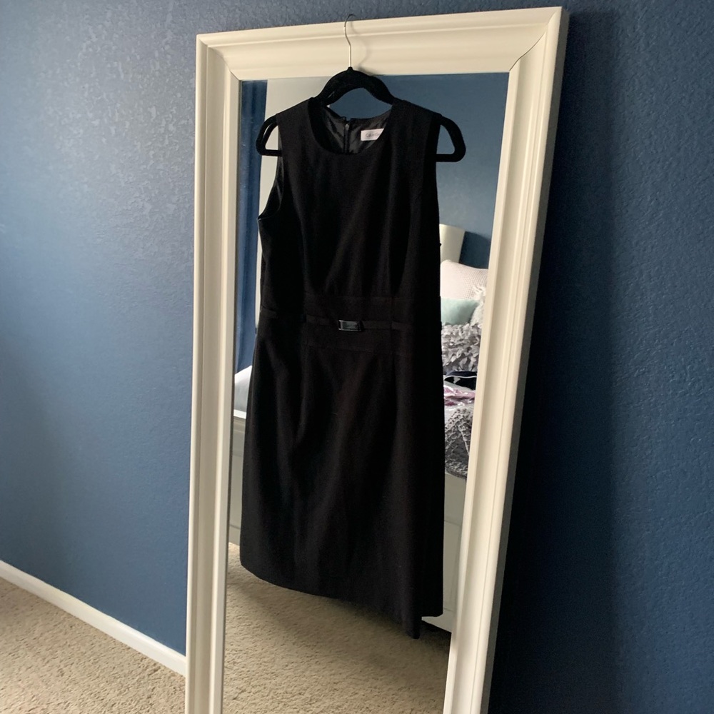 Black Calvin Klein dress